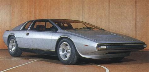 1970s Supercars - Lotus Esprit M70 Concept Car