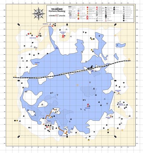 Image - Forlorn Muskeg map by whiteberry-toarda.jpg | The Long Dark Wiki | FANDOM powered by Wikia