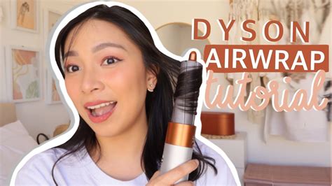 DYSON AIRWRAP TUTORIAL | MEDIUM LENGTH HAIR - YouTube