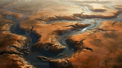 soil mars channels riverbeds ai generated 32429335 Stock Photo at Vecteezy