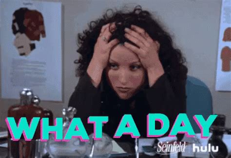 What A Day GIF - WhatADay Elaine Seinfeld - Discover & Share GIFs ...