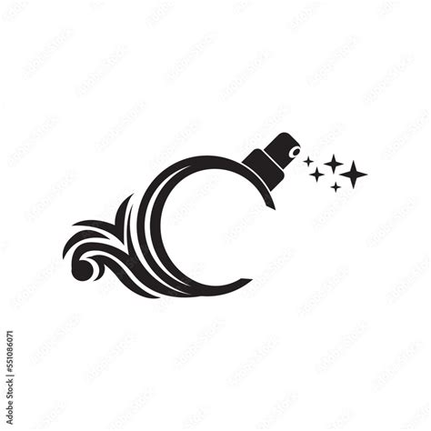 perfume logo.vector illustration symbol design Stock Vector | Adobe Stock