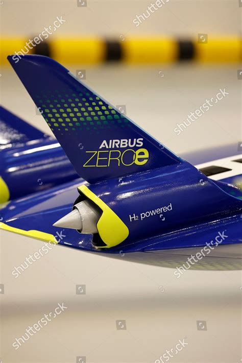 Airbus Zeroe Model Pictured Zal Center Editorial Stock Photo - Stock ...