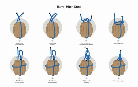 How To Tie A Barrel Hitch Knot