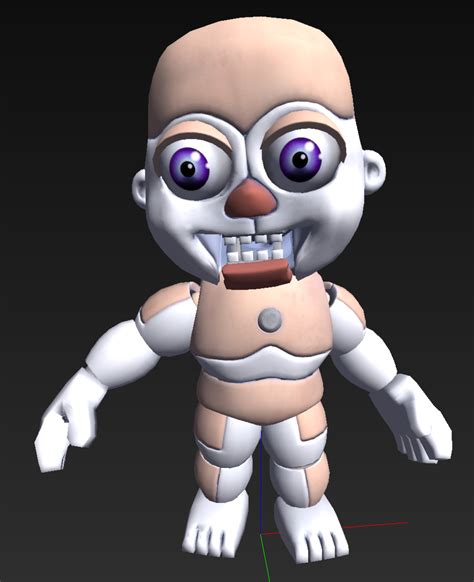 unused bidybab model. : r/technicalFNaF