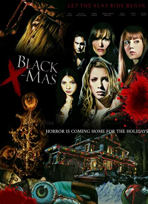 Black Christmas 2006 Horror Movie Slasher Fan Made By Mario Frias | Film, Filmposters, Vrouw