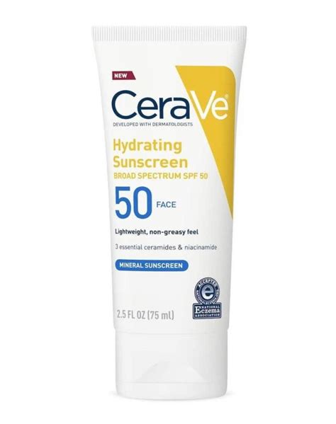 CeraVe Sunscreen Broad Spectrum Face Lotion SPF 50 - Beauty Review