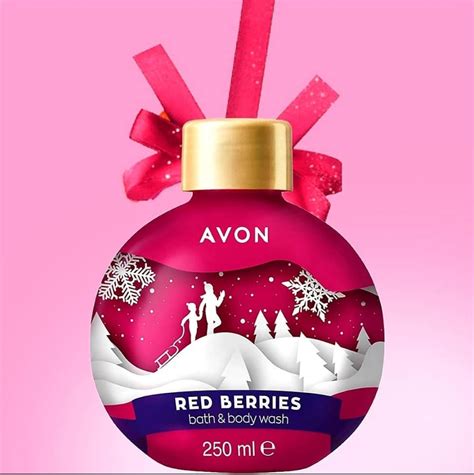 Avon Red Berries & Chocolate Truffle Bath and Body Wash – Beaumonde Avon Store