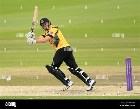 Sussex's Philip Salt in batting action Stock Photo - Alamy