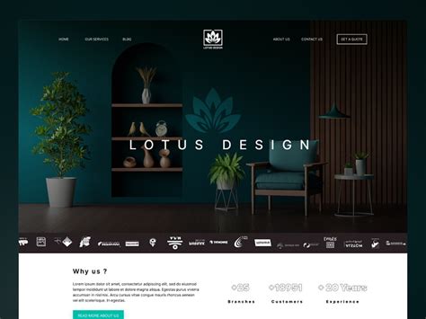 Lotus Design by Alireza Ebadat on Dribbble