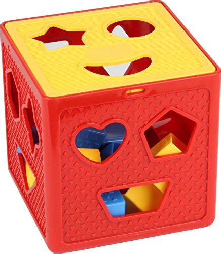 Play22 Baby Blocks Shape Sorter Toy - Childrens Blocks Includes 18 ...