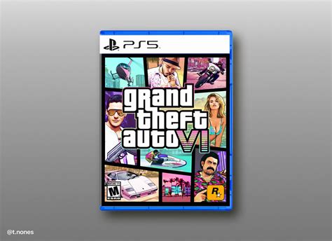 Here's my take on the GTA 6 cover again, now that we know what the PS5 box art will look like ...