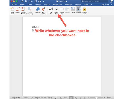 How To Create Checkbox In Word Doc - Design Talk