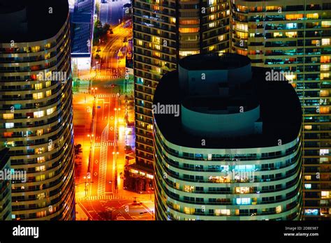 Yokohama night view Stock Photo - Alamy