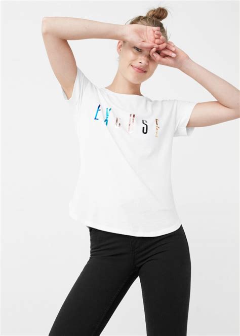 cotton modal-blend t-shirt by Mango | humanlike.co