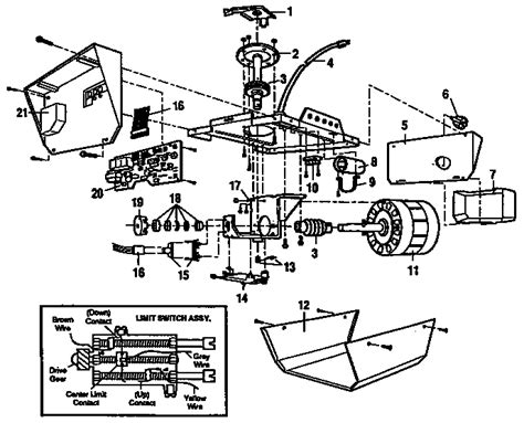 Sears Garage Door Opener Schematic