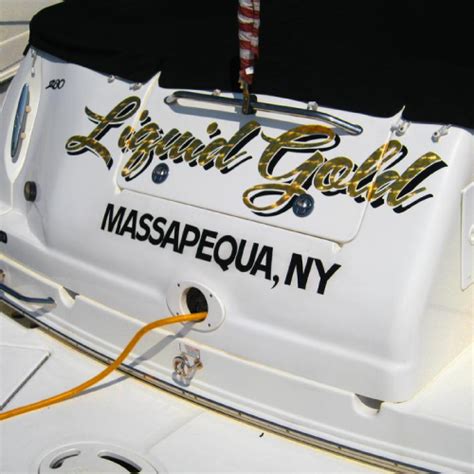 Specialty Gold Leaf Lettering & Chrome Vinyl Lettering