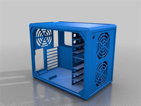 DIY NAS SERVER CASE - DownloadFree3D.com