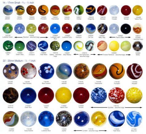 antique and vintage marbles | Machine Made Glass Marbles - 1980 to Current | Glass marbles ...