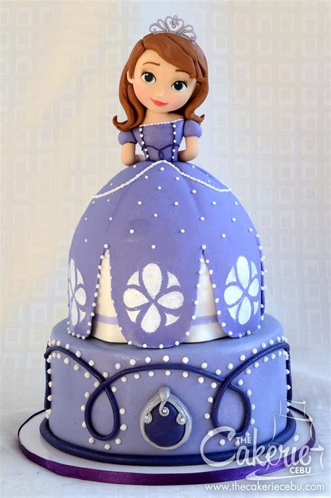 Sofia the First Cake - Decorated Cake by The Cakerie Cebu - CakesDecor