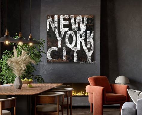 New York City Sign - ToeFishArt