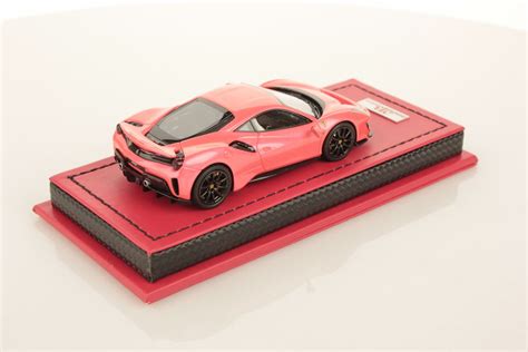 Ferrari 488 Pista Metallic Pink – Atelier by MR Collection