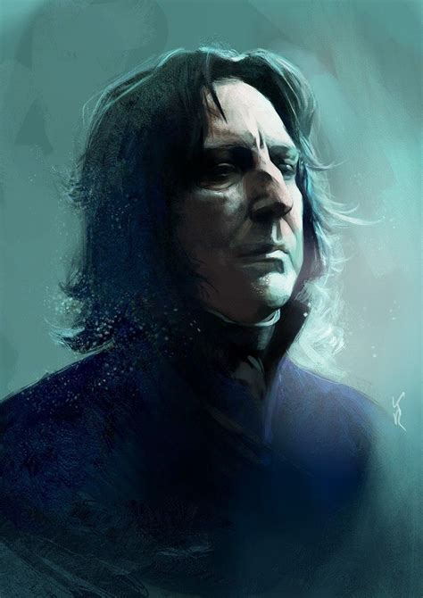 Severus Snape fanart by artist kittrose on Tumbrl. Harry Potter Fan Art, Snape Fan Art, Harry ...