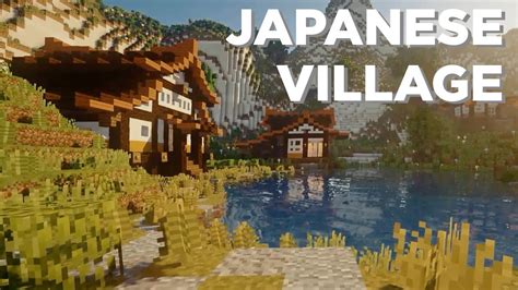 JAPANESE VILLAGE MAP - Minecraft Cinematic + Download - YouTube