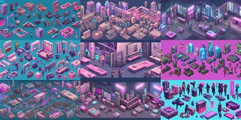 game asset of the sims cyberpunk hongkong shadowrun | Stable Diffusion | OpenArt