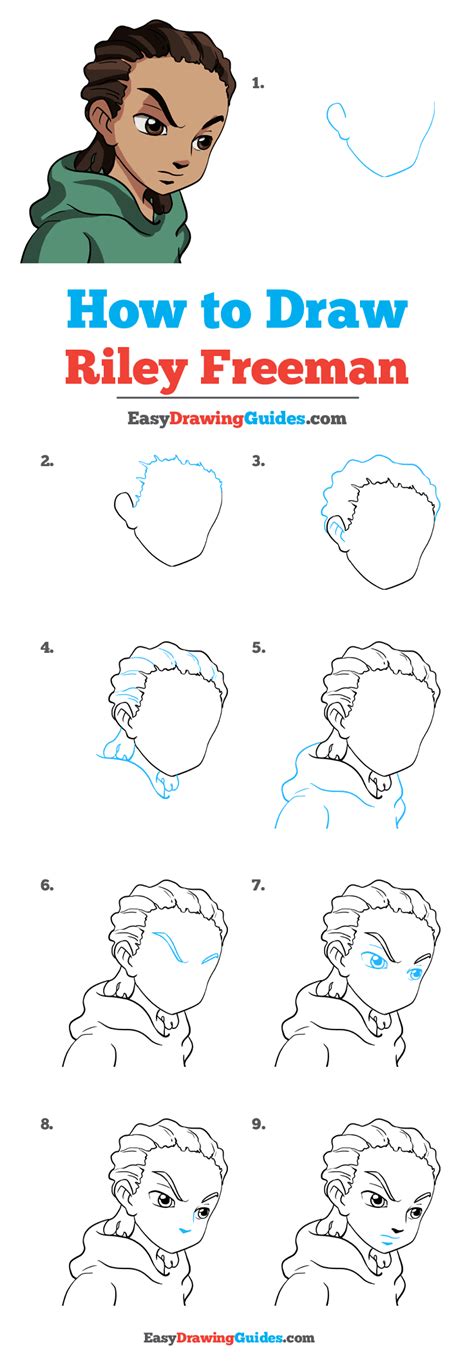 How to Draw Riley Freeman from the Boondocks | Boondocks drawings, Drawing tutorial easy ...