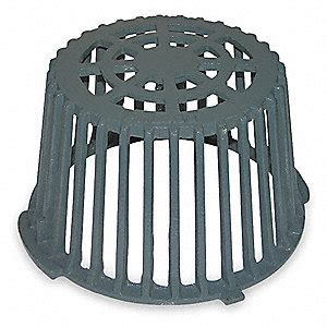 WATTS Roof Drain Dome, 11-7/16" Wide Roof Drains For Use With - 1WXC6 ...