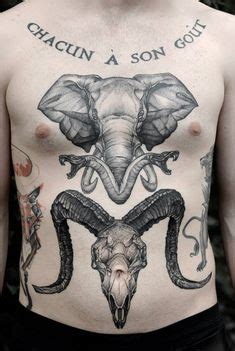 36 Skull Stomach Tattoo Designs ideas | stomach tattoos, tattoo designs ...