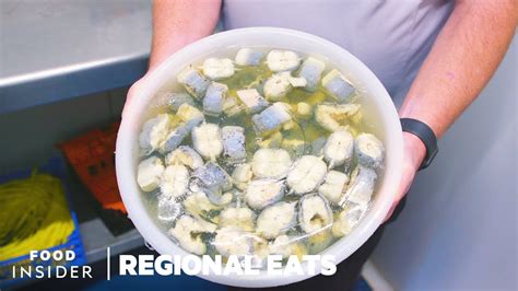 How Jellied Eels Are Made In East London | Regional Eats - YouTube