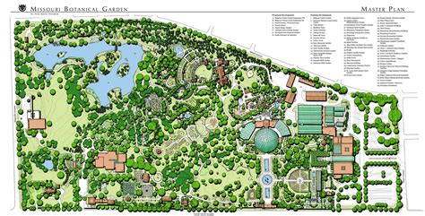 Missouri Botanical Garden Map | Fasci Garden