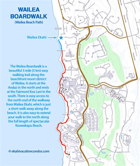 Wailea Ekahi Map | Ekahi Vacation Condos | Maui, USA