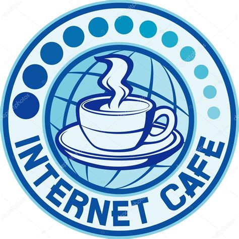 Internet cafe Stock Vector Image by ©Tribaliumivanka #27257469