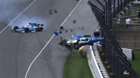 Scott Dixon Walked Away From A Horrifying Crash At The Indy 500