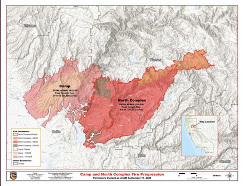 1 new death, 2 remain missing in North Complex Fire; favorable weather conditions impeding fire ...