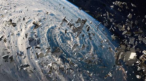 The problem of space debris starts to spiral out of control