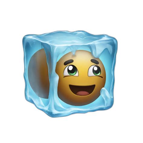 Ice cube | AI Emoji Generator