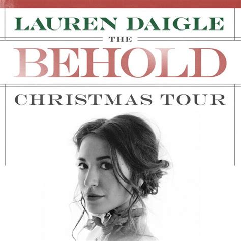 Lauren Daigle - The Behold Christmas Tour - Orlando, FL 2018