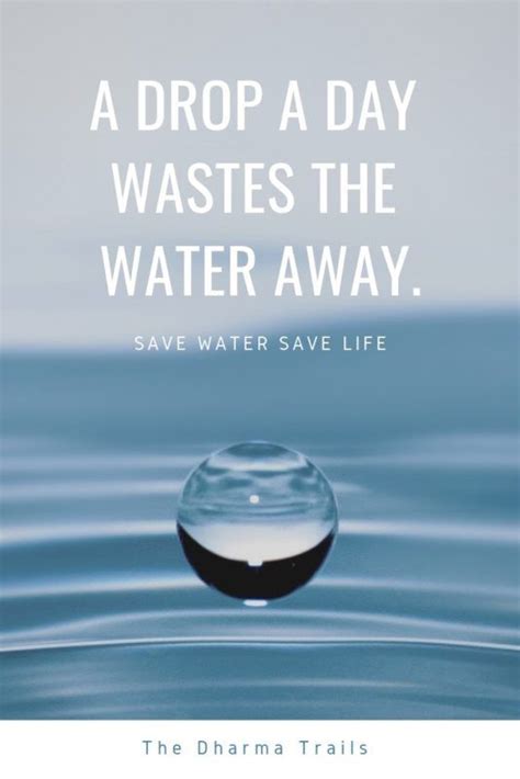 55 Best Quotes and Slogans On Saving Water (With Images) | 2021 | Save water, Save water poster ...