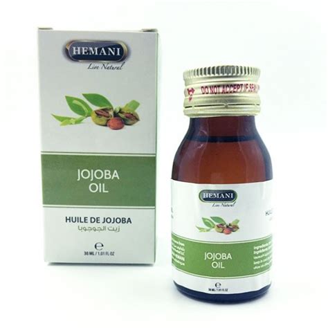 Hemani Jojoba Oil for Oily Skin & Oily Hair to Regulate Sebum Production