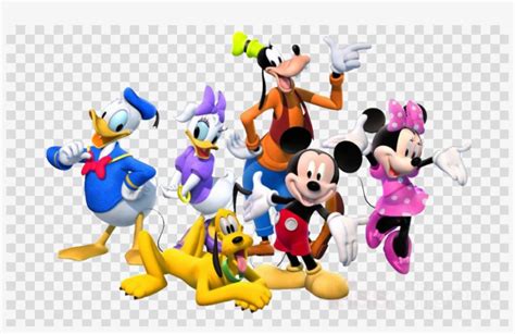 Mickey Mouse Clubhouse Characters Png Clipart Mickey - Free Transparent PNG Download - PNGkey