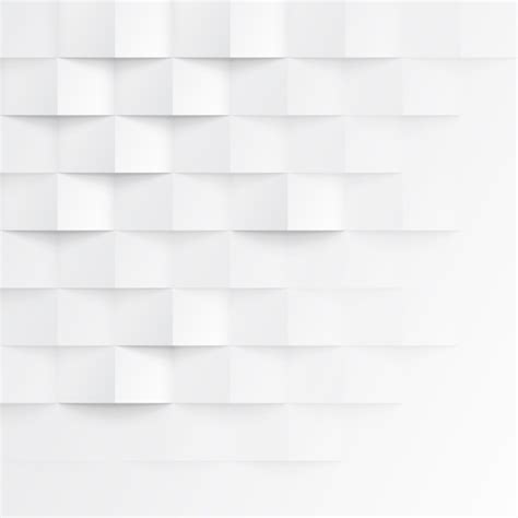 Abstract 3d white geometric background. White seamless texture w ...