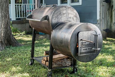 Franklin Barbecue Auctions Off First Backyard Pit From Franklin BBQ Pit - Eater Austin