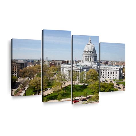 Wisconsin State Capitol Skyline Wall Art | Photography