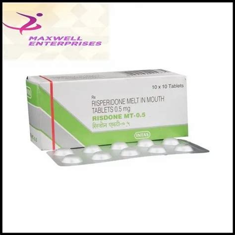 Risperidone Tablets, Non prescription, Treatment: Schizophrenia,Mania at Rs 210/strip in Nagpur