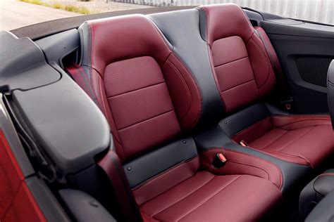 2024 Ford Mustang GT Convertible Rear Seats | AUTOBICS