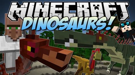 Minecraft | DINOSAURS! (Enter the Jurassic Dimension!) | Mod Showcase - YouTube